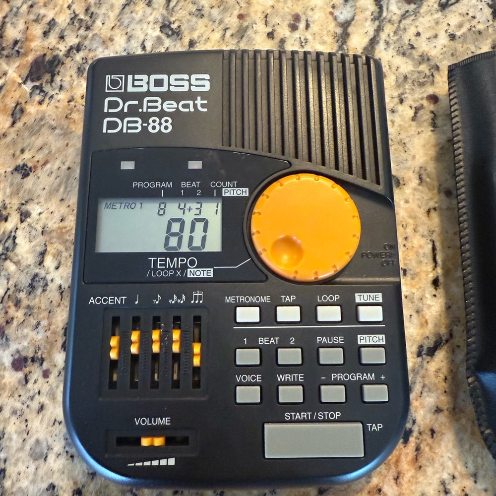 BOSS Dr. Beat DB-88 Metronome - Black and Orange